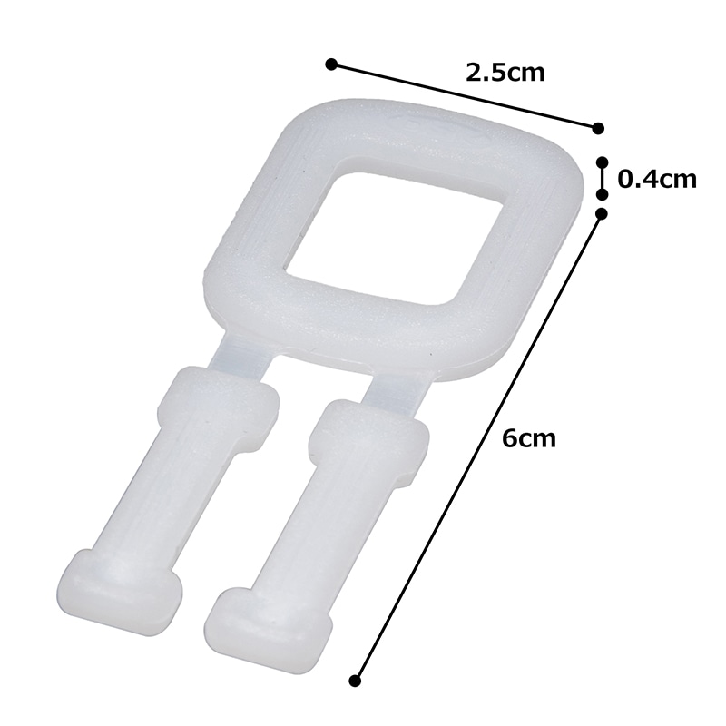 紺屋商事 PPバンド用ストッパー 200個入 00320001 1束（ご注文単位1束）【直送品】