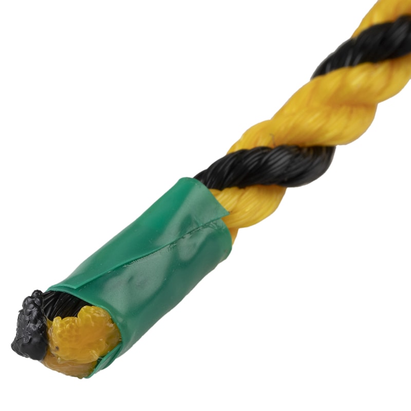 紺屋商事 パワーロープ 表示用 トラ 6mm×5m 01044014 1個(ご注文単位1個)【直送品】