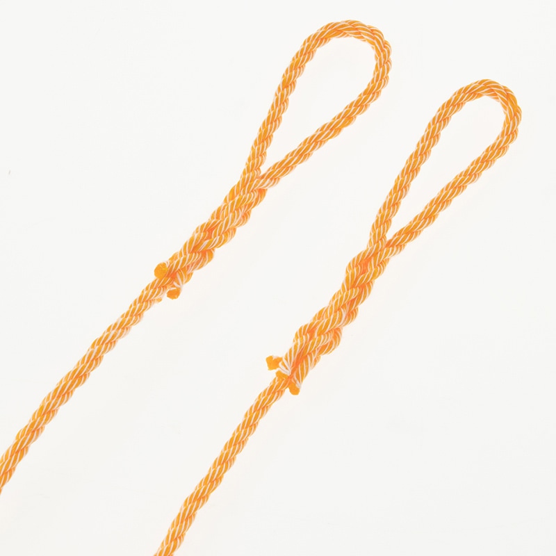 紺屋商事 トラックロープ KP 両端リング 6mm×15m オレンジ 01044003 1個(ご注文単位1個)【直送品】
