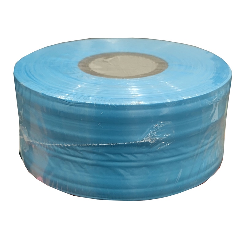 紺屋商事 PEテープ レコード巻 50mm×500m 空色 00720104 1個（ご注文単位1個）【直送品】