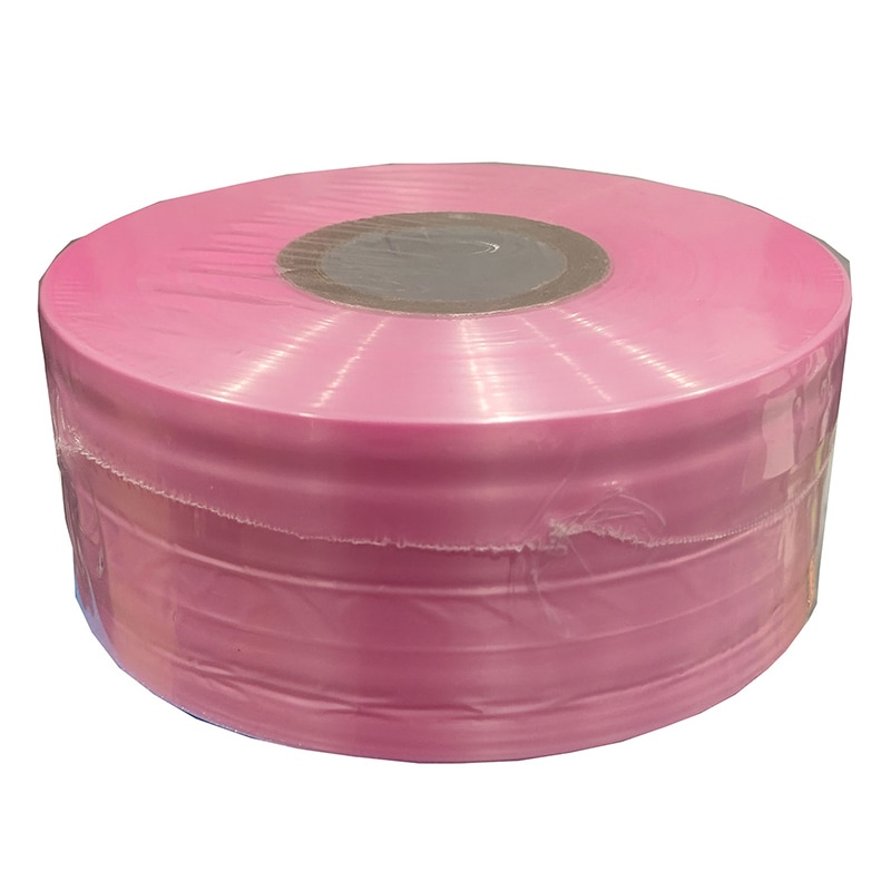 紺屋商事 PEテープ レコード巻 50mm×500m ピンク 00720105 1個（ご注文単位1個）【直送品】