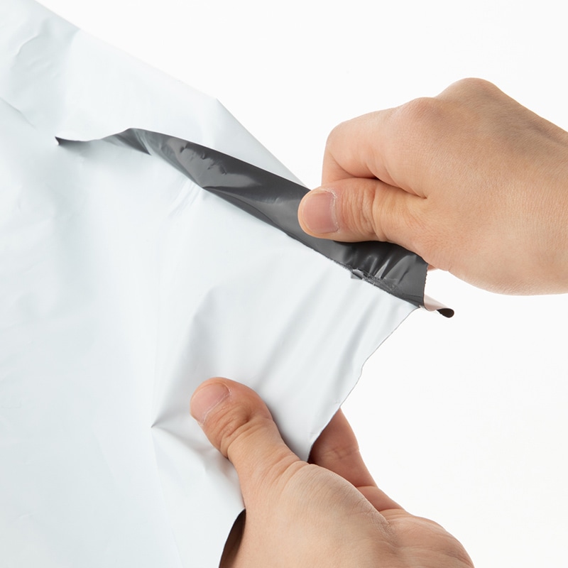 紺屋商事 透けない宅配用ビニール袋 特大 A3厚 10枚入 01040009 1パック(ご注文単位1パック)【直送品】