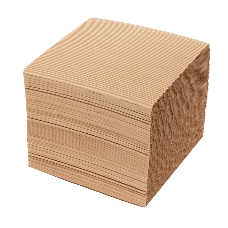 紺屋商事 片面段ボール シート 73g+73g 300×300mm 100枚入 00970013 1外袋/袋（ご注文単位1袋）【直送品】