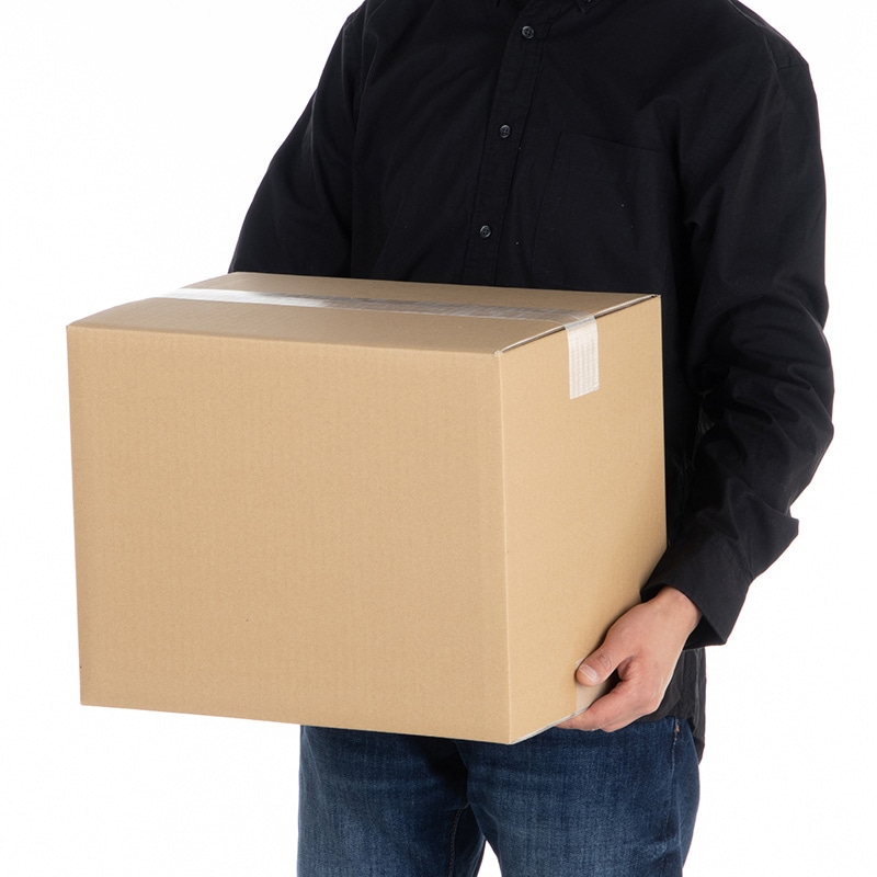 紺屋商事 箱売ダンボール 100サイズ 20枚 01150101 1束(ご注文単位1束)【直送品】