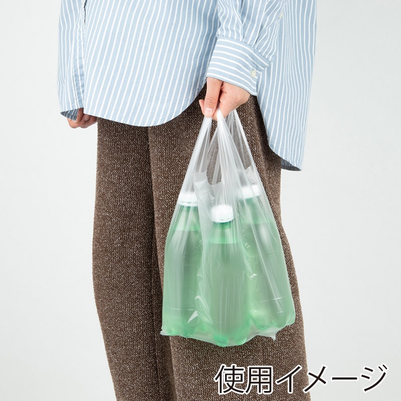 紺屋商事 レジ袋 半透明 東12号西30号 S 100枚入 00722412 1束(ご注文単位20束)【直送品】