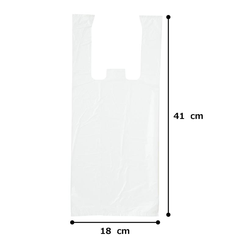 紺屋商事 レジ袋 乳白 東12号西30号 S 100枚入 00722112 1束（ご注文単位20束）【直送品】