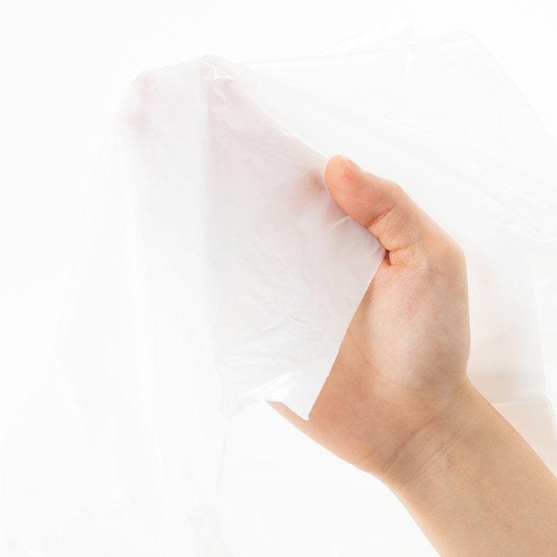 紺屋商事 レジ袋 乳白 東20号西35号 M 100枚入 00722120 1束(ご注文単位20束)【直送品】