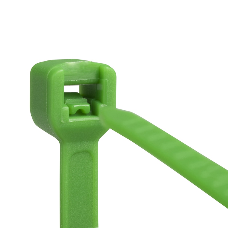 紺屋商事 結束バンド ケーブルタイ 150mm 緑 100本入 01281180 1パック(ご注文単位1パック)【直送品】