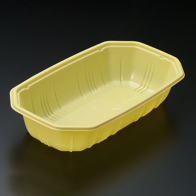 青果容器　BPフルーツ 2L イエロー 100枚/袋（ご注文単位10袋）【直送品】