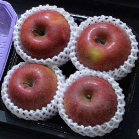 青果容器 BPフルーツ 4L ブラック 100枚/袋(ご注文単位6袋)【直送品】