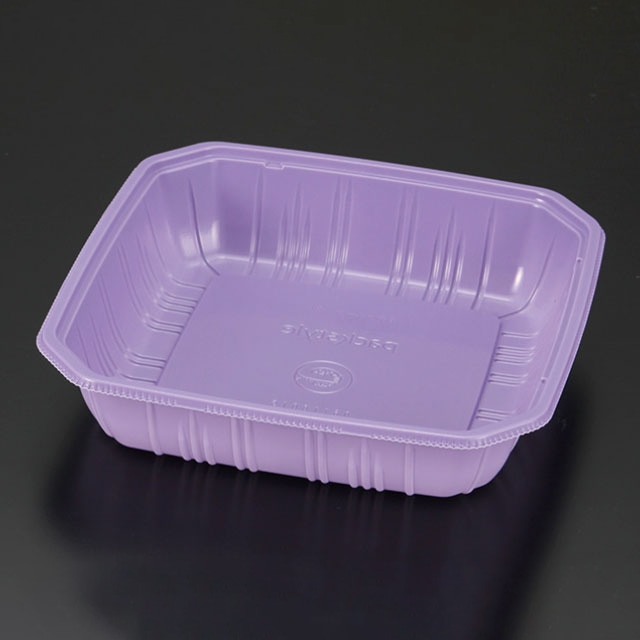 青果容器　BPフルーツ 4L ムラサキ 100枚/袋（ご注文単位6袋）【直送品】