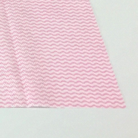 PS カウンタークロス 薄手 桃 100枚/袋(ご注文単位9袋)【直送品】