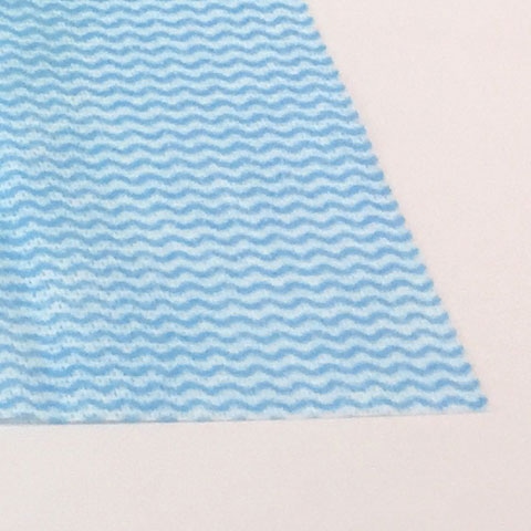 PS　カウンタークロス 薄手 青 100枚/袋（ご注文単位9袋）【直送品】