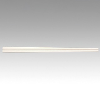 割箸 白楊元禄箸8寸黒 厚口 5000膳 (ご注文単位1箱)【直送品】