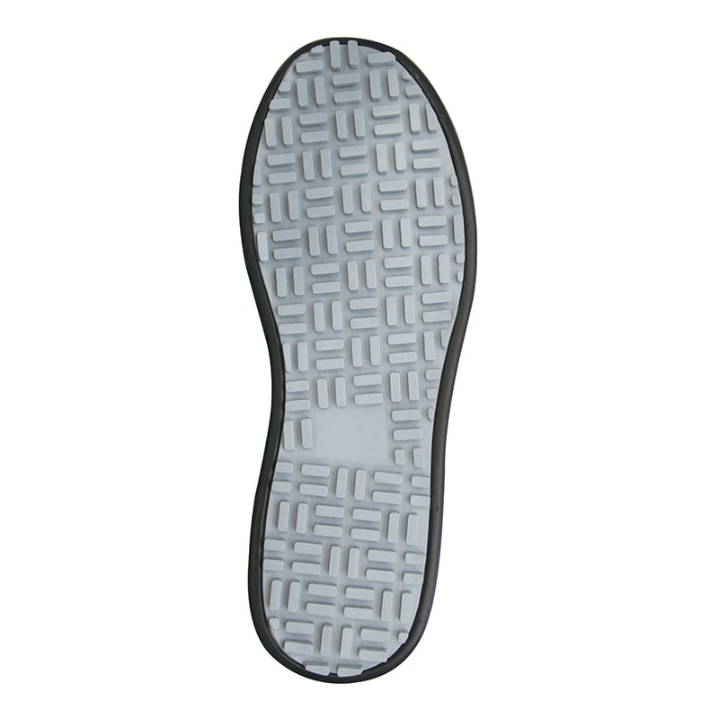 コックシューズ 短靴 シェフグリップ 27.0cm 黒 1箱(ご注文単位1箱)【直送品】