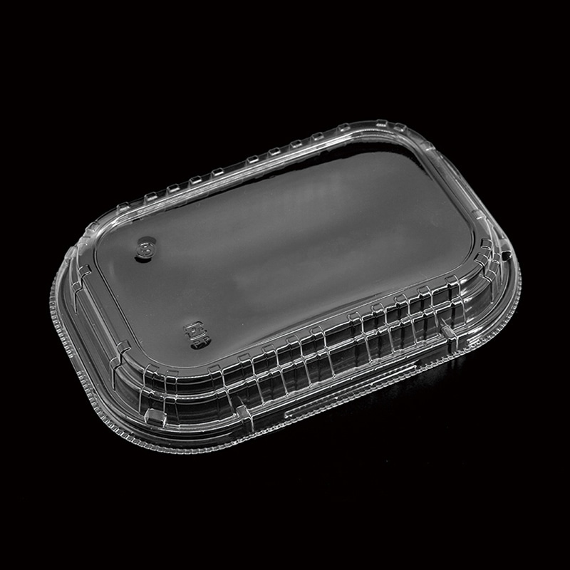 大和製罐 弁当容器 角型紙容器 透明PP蓋 650ml用 50枚/袋（ご注文単位12袋）【直送品】