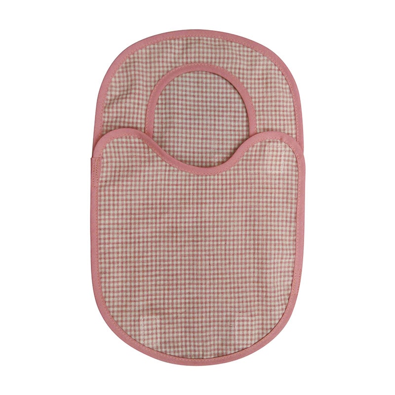 オーガニックパウチカバー 506-5 チェックピンク 1個(ご注文単位1個)【直送品】