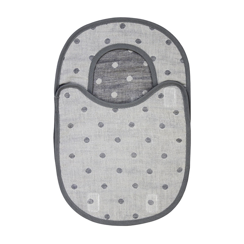 オーガニックダブルガーゼ 507-1 ミズタマグレー 1個(ご注文単位1個)【直送品】