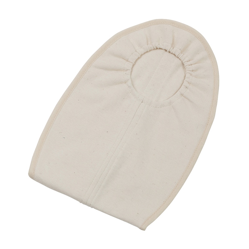 オーガニックやわらかパウチカバー517-1 無地　アイボリー  1個（ご注文単位1個）【直送品】