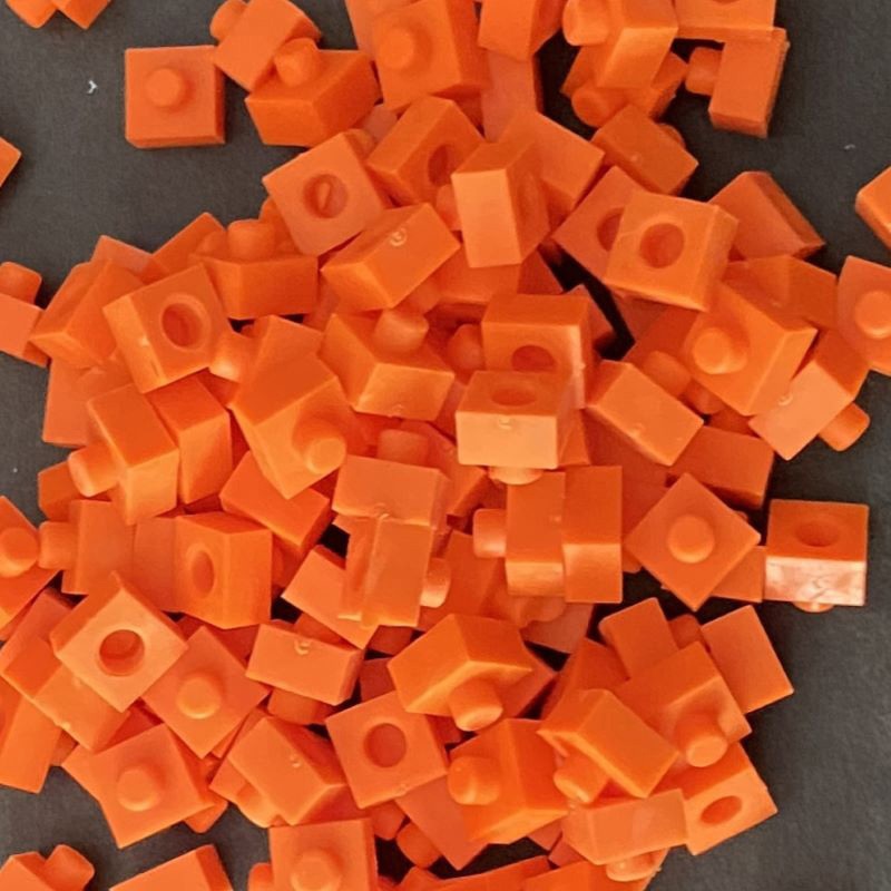 イワコーグローバル けしブロ つぶけし 100 オレンジ ER-GLB096 1個（ご注文単位3個）【直送品】