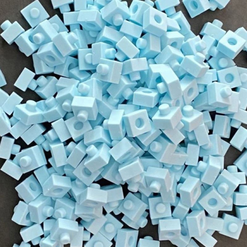 イワコーグローバル けしブロ つぶけし 100 ラムネブルー ER-GLB028 1個（ご注文単位3個）【直送品】