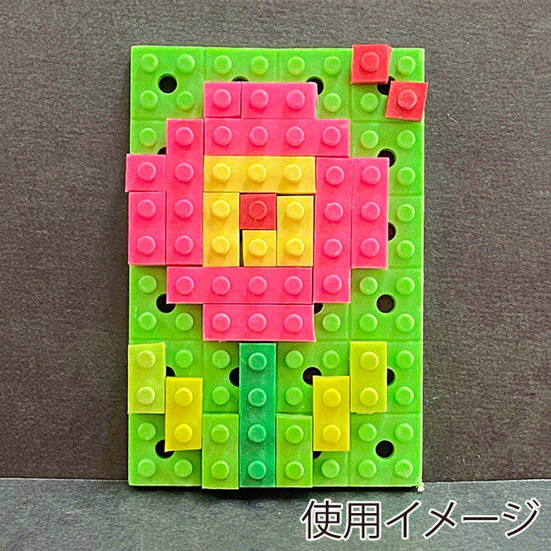 イワコーグローバル けしブロ ドットアートキット ミニ おはな ER-GLB150 1個(ご注文単位10個)【直送品】