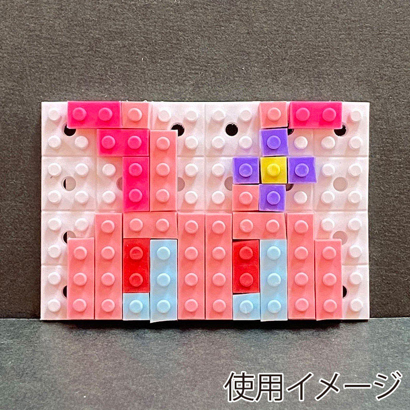 イワコーグローバル けしブロ ドットアートキット ミニ うさぎ ER-GLB154 1個（ご注文単位10個）【直送品】