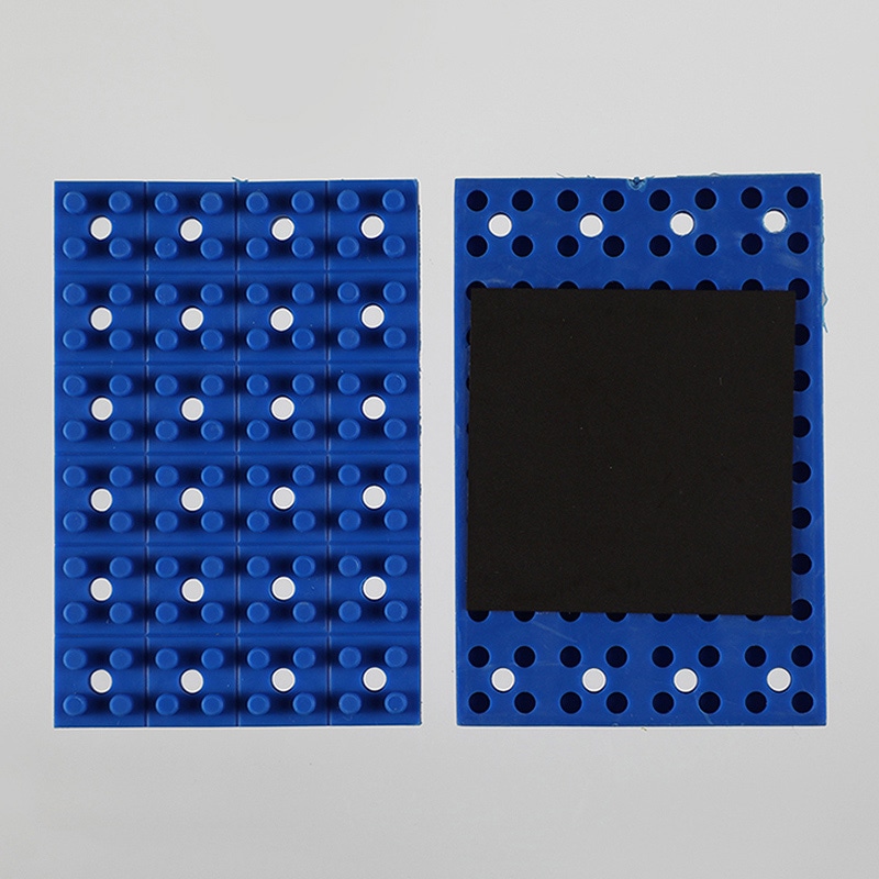 イワコーグローバル 消しゴムのブロック オリジナルマグネットを作ろう! ブルー ER-GLB412 1個(ご注文単位3個)【直送品】