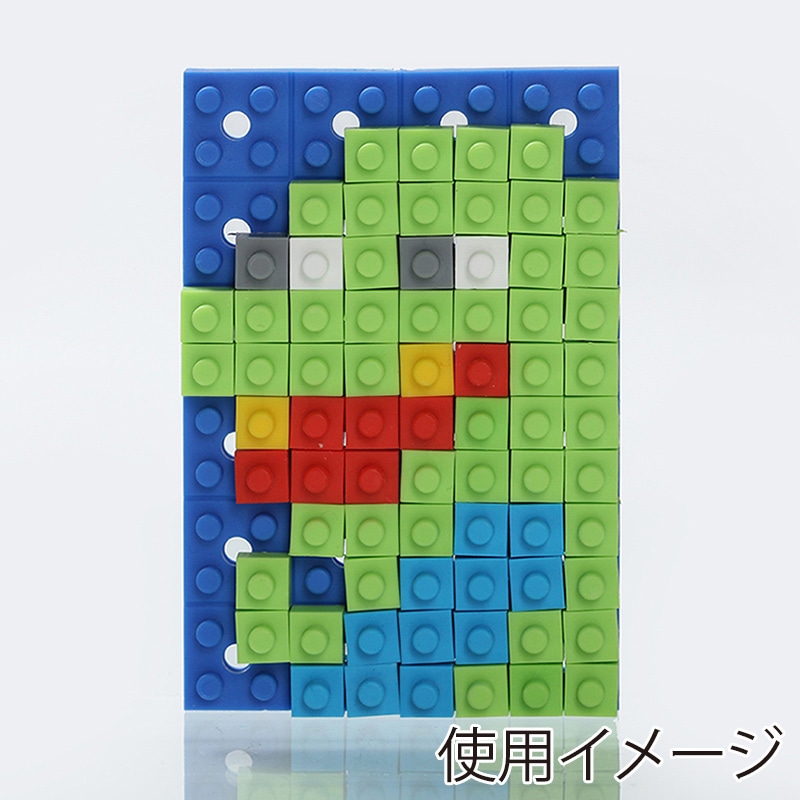 イワコーグローバル 消しゴムのブロック オリジナルマグネットを作ろう! ブルー ER-GLB412 1個(ご注文単位3個)【直送品】