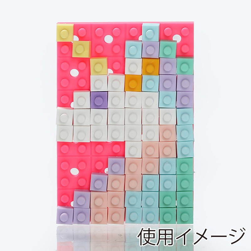 イワコーグローバル 消しゴムのブロック オリジナルマグネットを作ろう! ピンク ER-GLB415 1個(ご注文単位3個)【直送品】