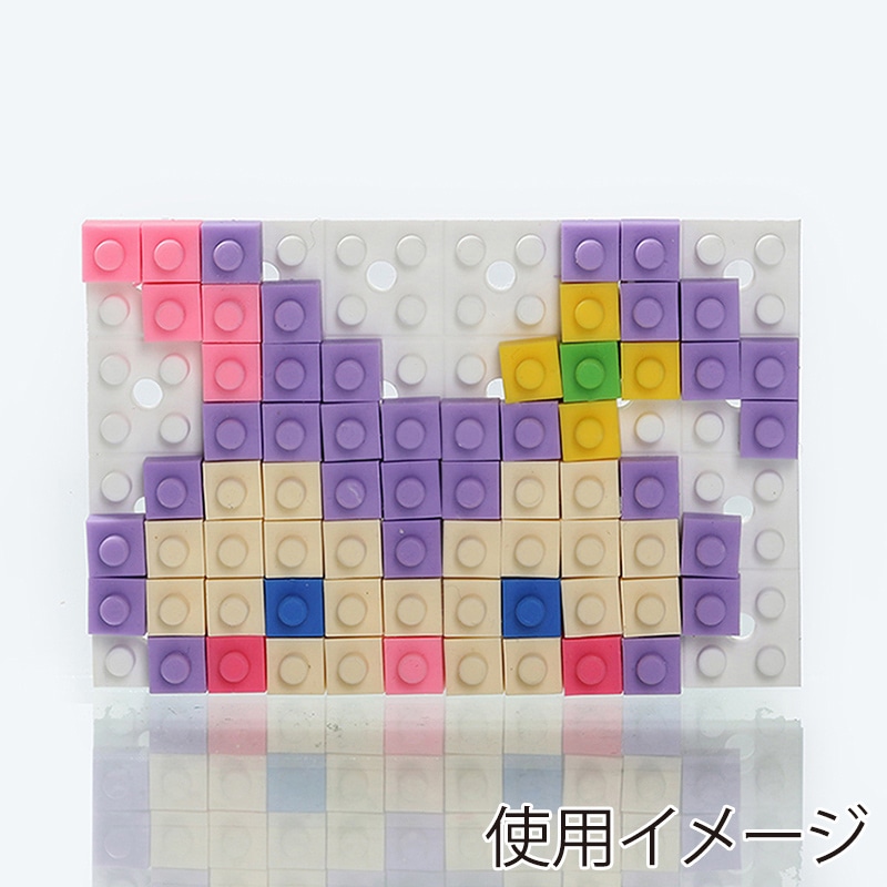 イワコーグローバル 消しゴムのブロック オリジナルマグネットを作ろう! パープル ER-GLB416 1個(ご注文単位3個)【直送品】