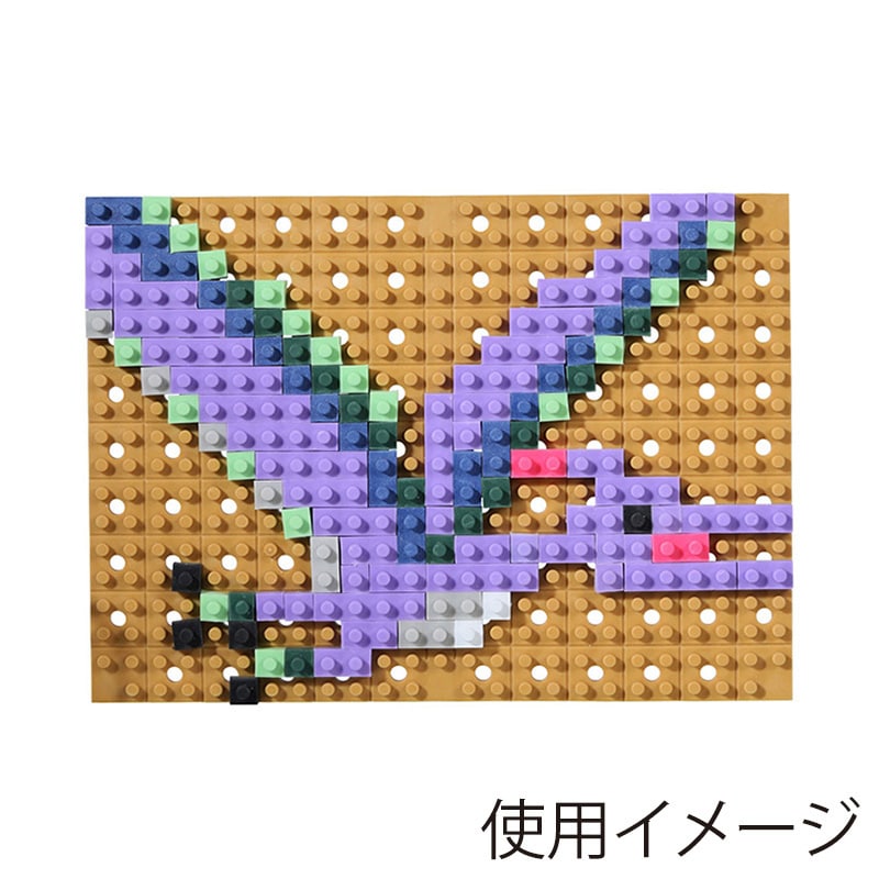 イワコーグローバル けしブロ ドットアートキット ティラノ ER-GLB703 1個（ご注文単位3個）【直送品】