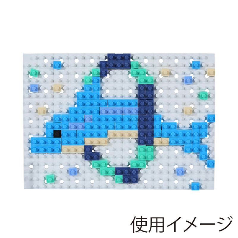 イワコーグローバル けしブロ ドットアートキット ジンベエ ER-GLB704 1個(ご注文単位3個)【直送品】