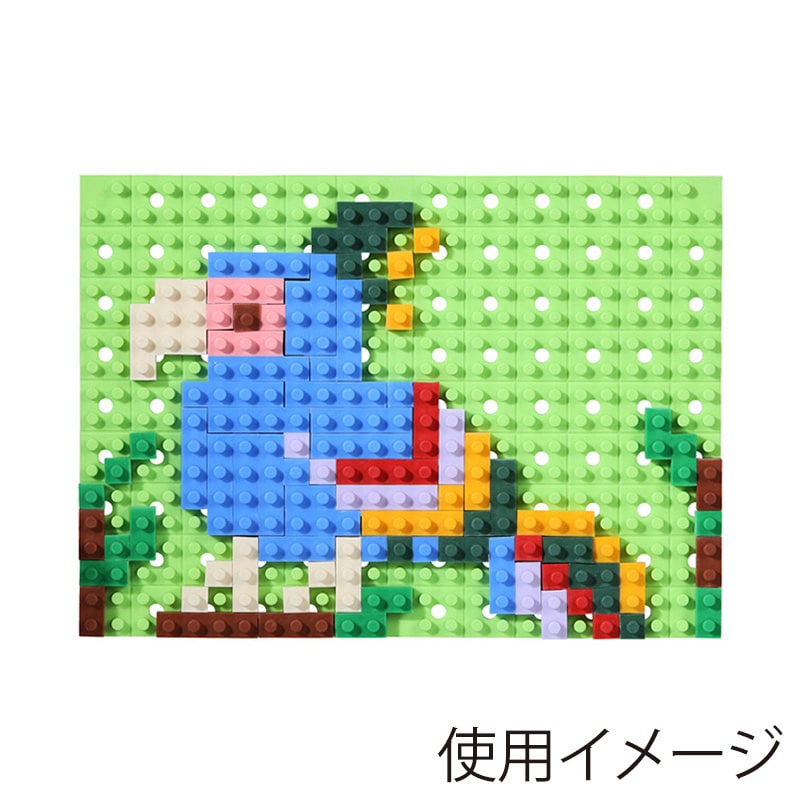 イワコーグローバル けしブロ ドットアートキット オウム ER-GLB707 1個(ご注文単位3個)【直送品】