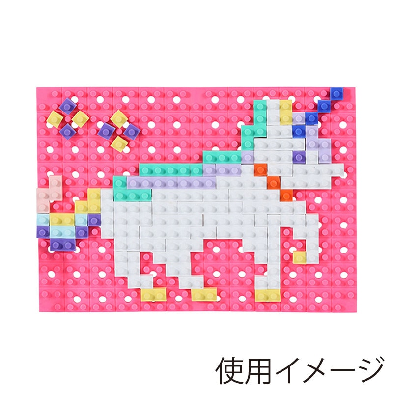 イワコーグローバル けしブロ ドットアートキット ユニコーン ER-GLB710 1個(ご注文単位3個)【直送品】