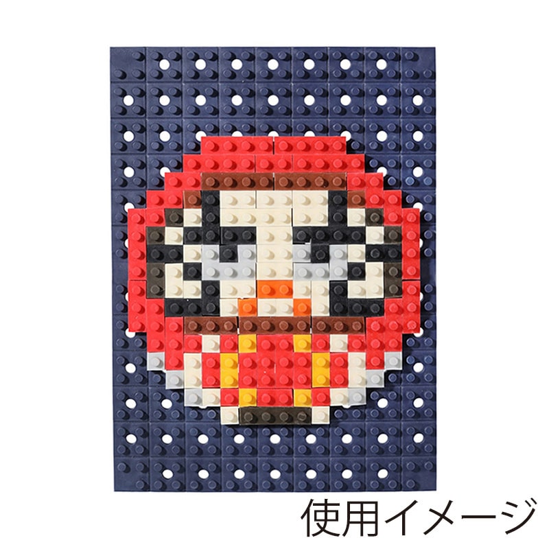 イワコーグローバル けしブロ ドットアートキット だるま ER-GLB711 1個(ご注文単位3個)【直送品】