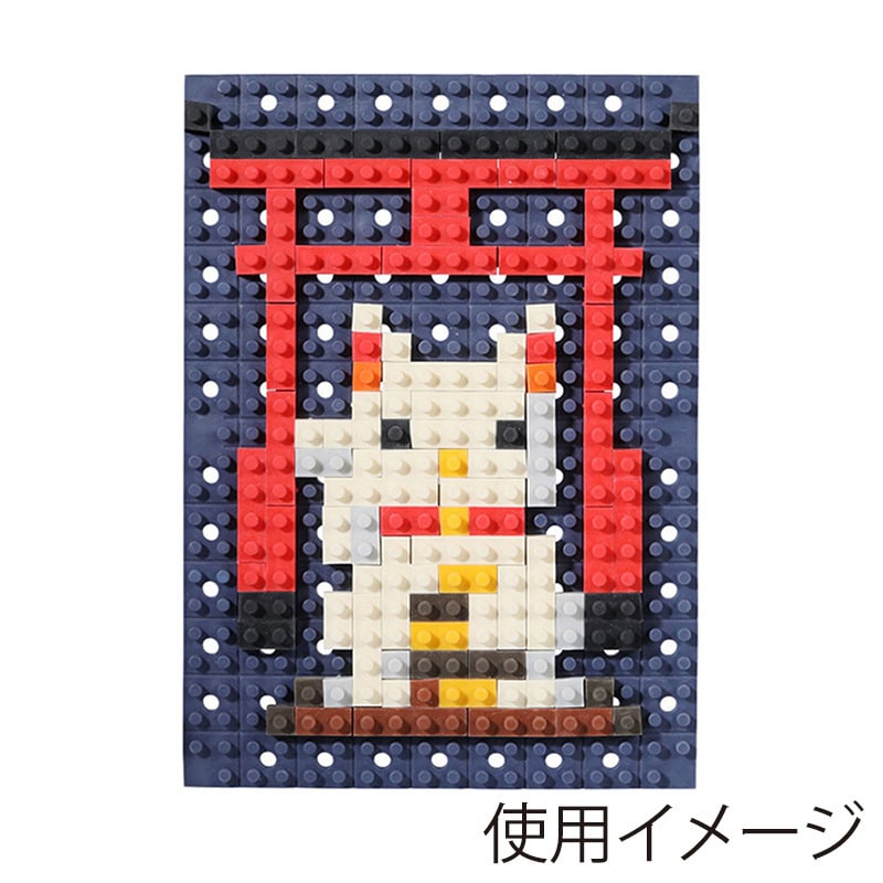 イワコーグローバル けしブロ ドットアートキット だるま ER-GLB711 1個(ご注文単位3個)【直送品】