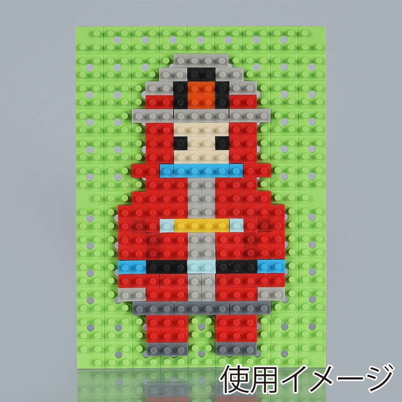 イワコーグローバル けしブロ ドットアートキット 消防車 ER-GLB714 1個(ご注文単位3個)【直送品】