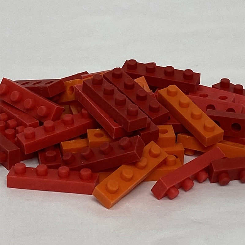 イワコーグローバル けしブロ ドットアート パーツセット 赤 ER-GLB777 1個（ご注文単位3個）【直送品】