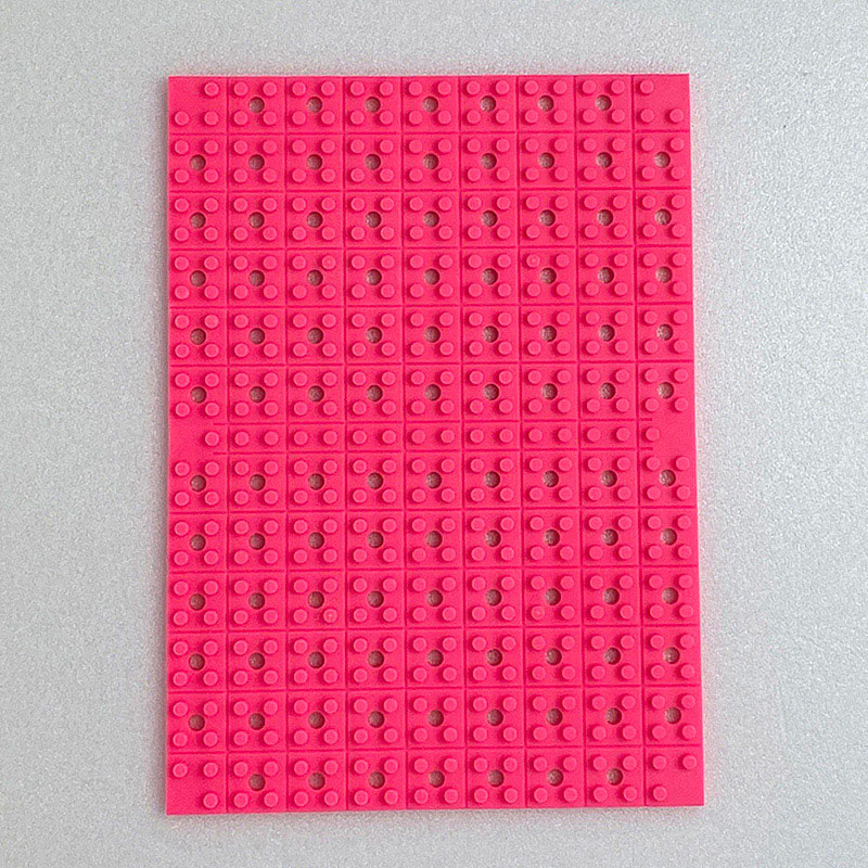イワコーグローバル けしブロ ドットアート ベース板 蛍光ピンク ER-GLB793 1個（ご注文単位3個）【直送品】