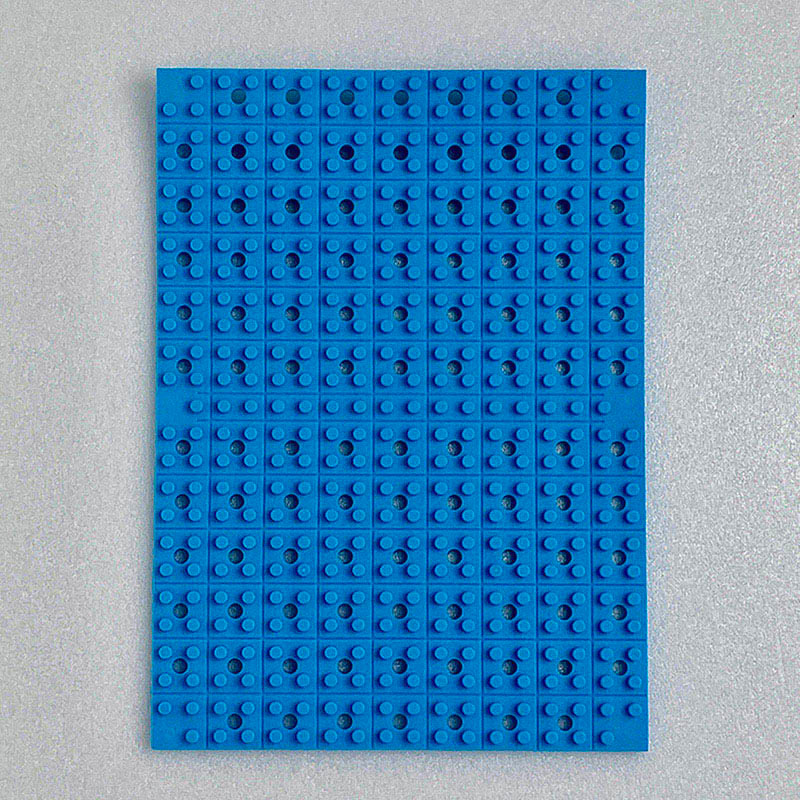 イワコーグローバル けしブロ ドットアート ベース板 アクアブルー ER-GLB794 1個（ご注文単位3個）【直送品】