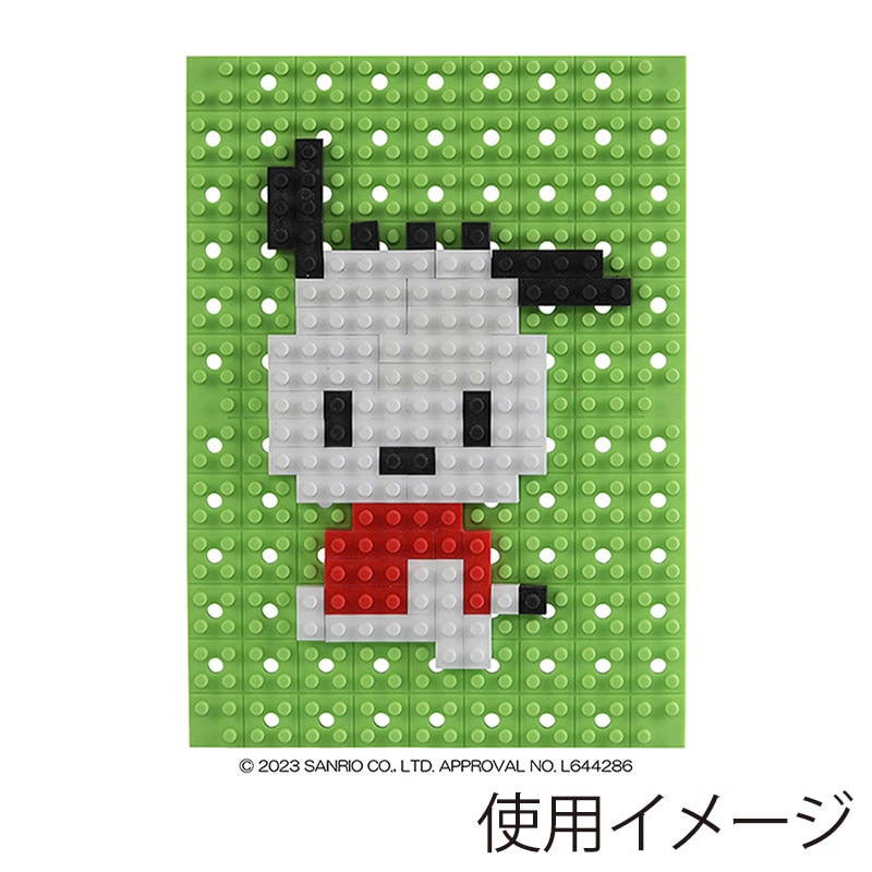 イワコーグローバル けしブロ ドットアートキット ポチャッコ ER-GLB828 1個(ご注文単位3個)【直送品】