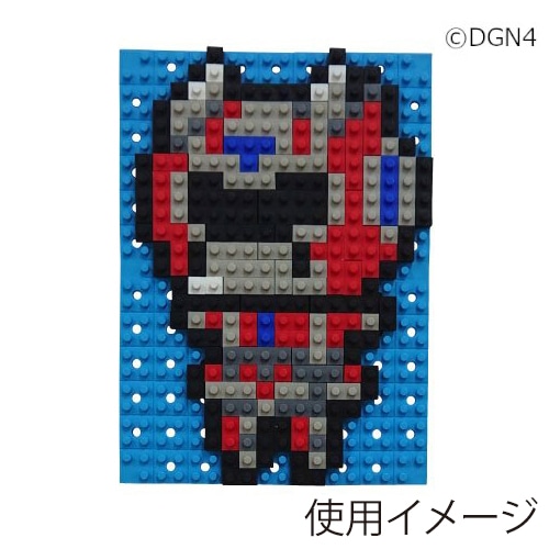 イワコーグローバル けしブロ ドットアートキット キタキュウマン ER-GLB851 1個(ご注文単位1個)【直送品】