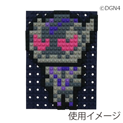 イワコーグローバル けしブロ ドットアートキット ヤバイ仮面 ER-GLB852 1個(ご注文単位1個)【直送品】