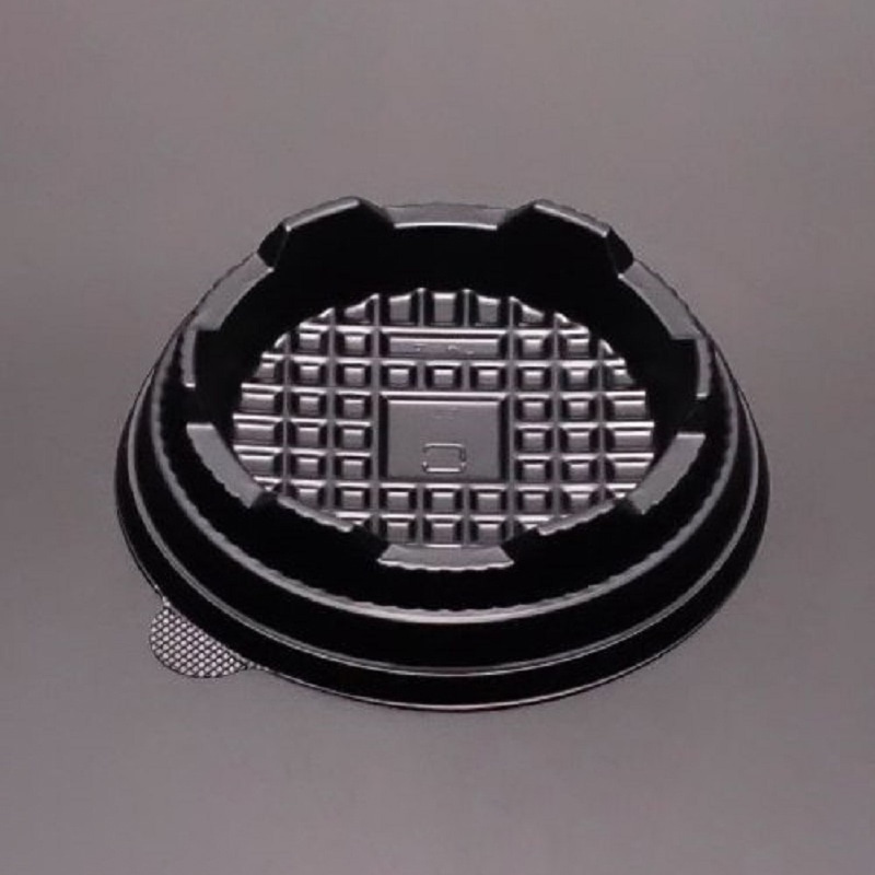 エースパック ケーキBOX　本体 CM-4 黒 100枚/袋（ご注文単位30袋）【直送品】