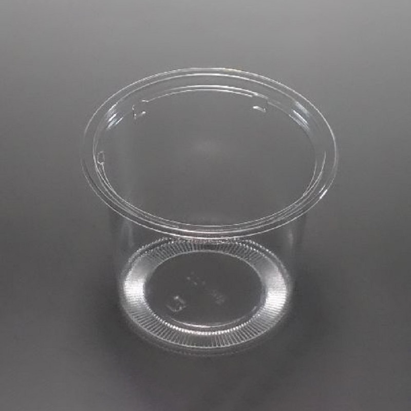 エースパック デザートカップ 本体 BR-122 バイオ 100枚/袋(ご注文単位12袋)【直送品】