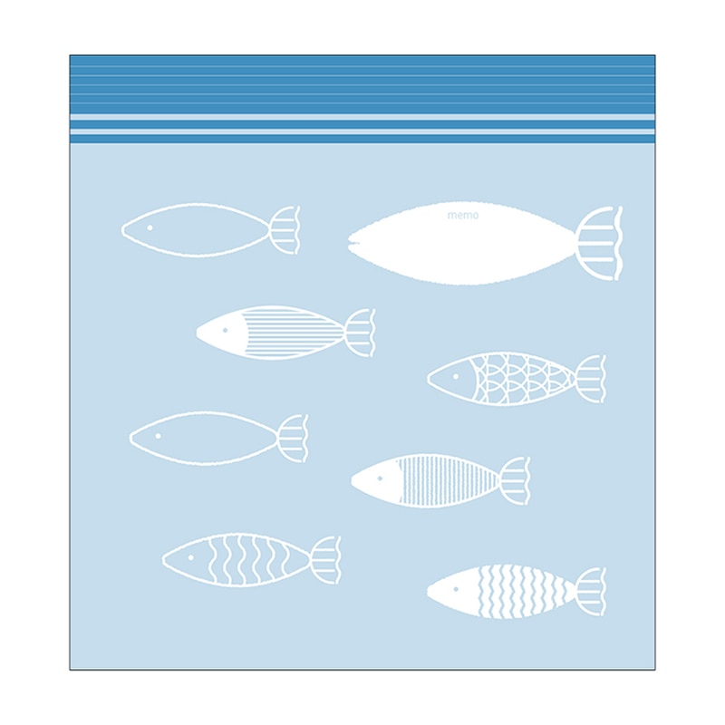 安田産業 フリーザーバッグ ダブルジッパー M 40枚入 1個（ご注文単位30個）【直送品】