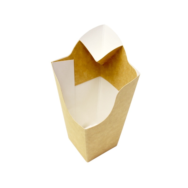 モデリーノ クラフトカートン ディップコーナー付 25枚/袋(ご注文単位18袋)【直送品】