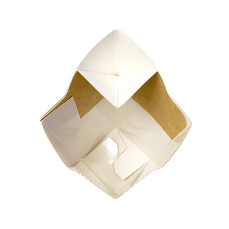 モデリーノ クラフトカートン ディップコーナー付 25枚/袋(ご注文単位18袋)【直送品】