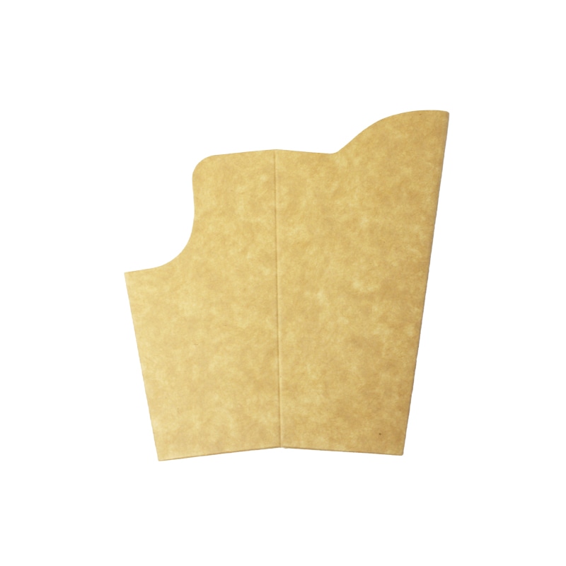 モデリーノ クラフトカートン ディップコーナー付 25枚/袋(ご注文単位18袋)【直送品】